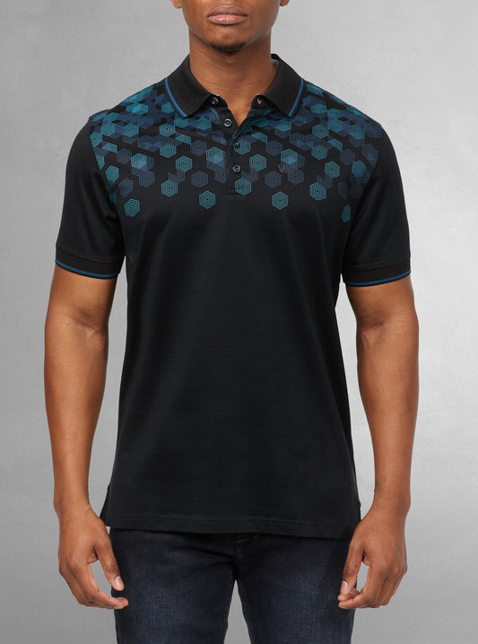 Men's short sleeve polo