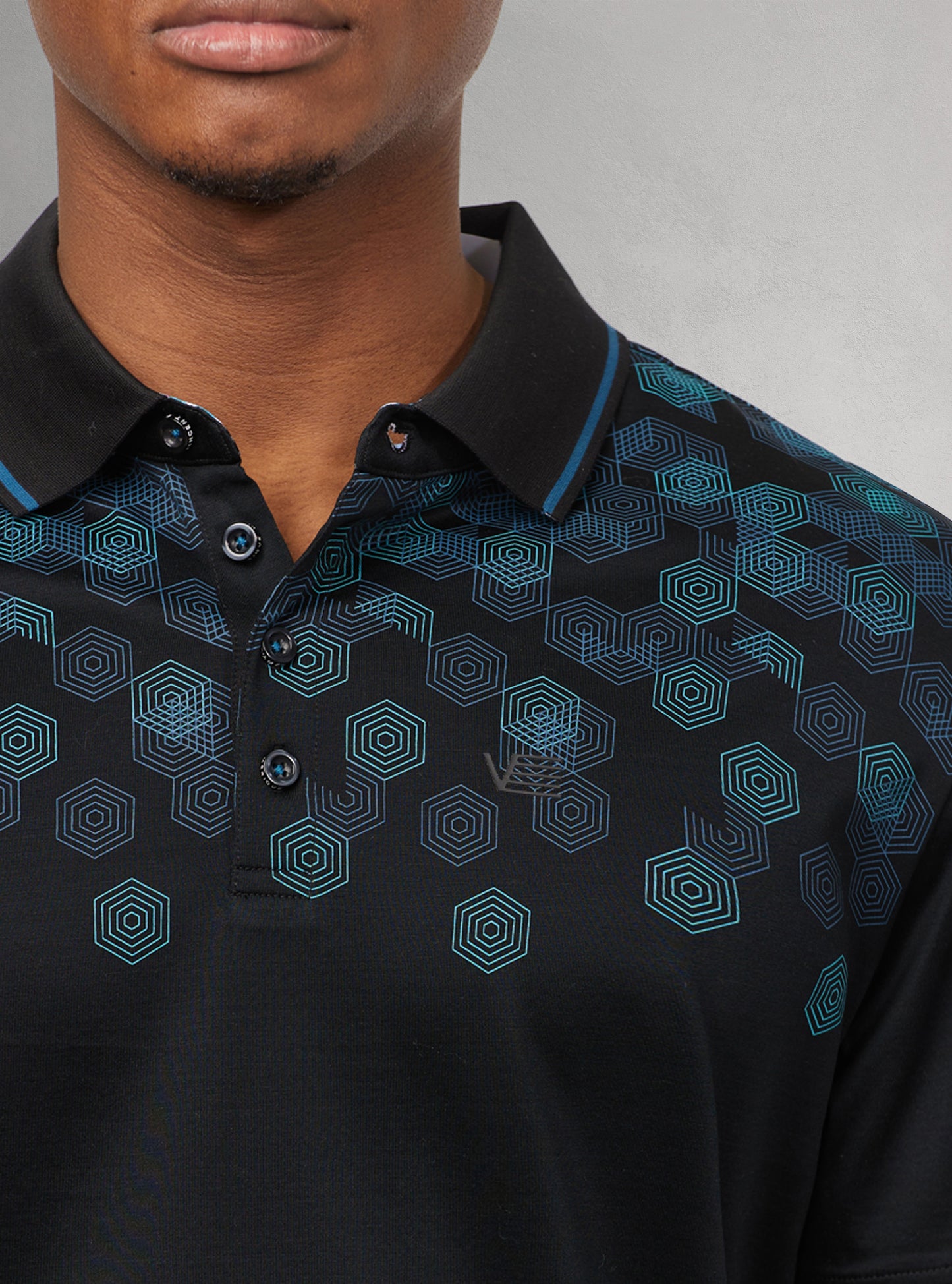 Men's short sleeve polo