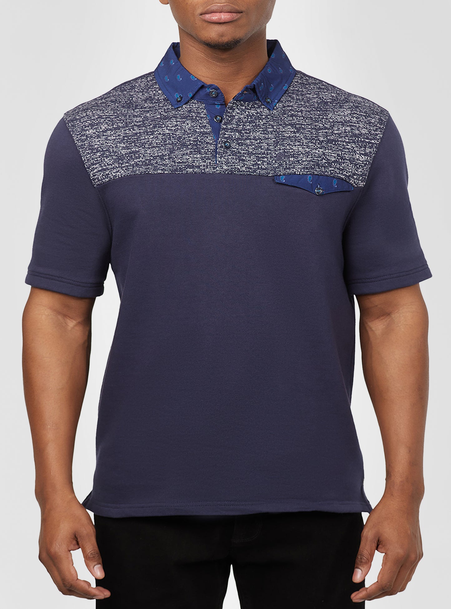 Polo à manches courtes pour hommes