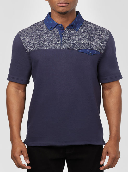 Men's short sleeve polo