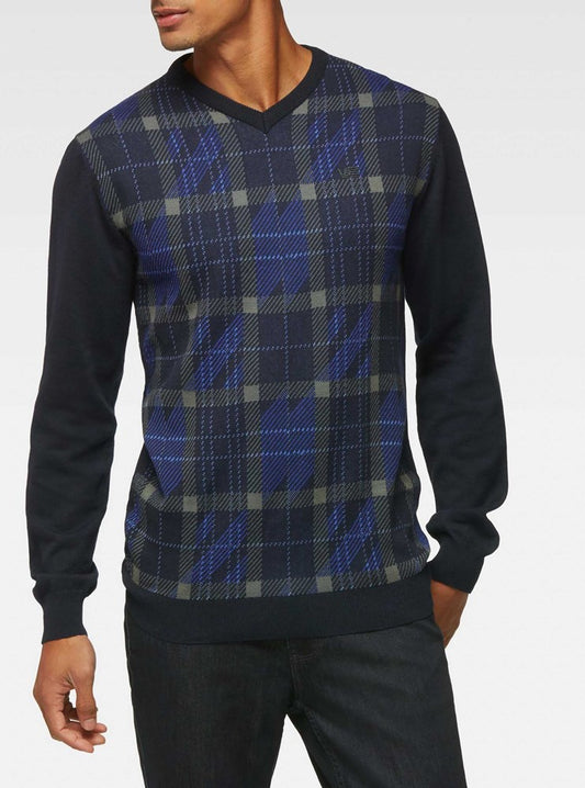 PULL-OVER À COL EN V POUR HOMMES