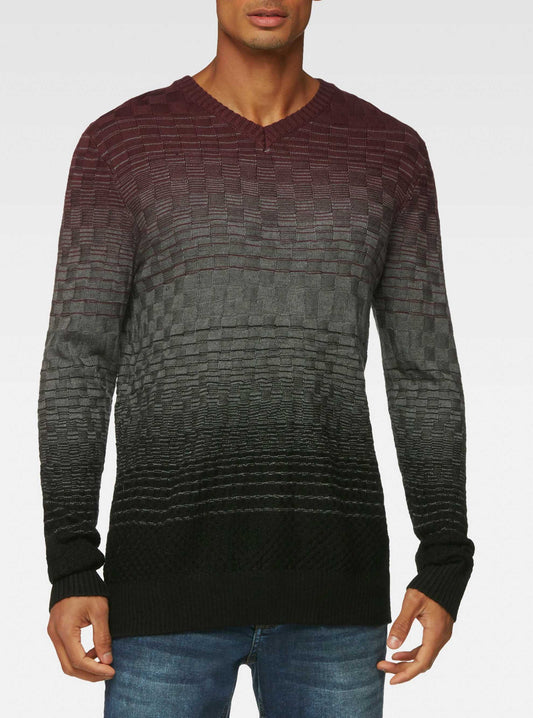 PULL-OVER À COL EN V POUR HOMMES