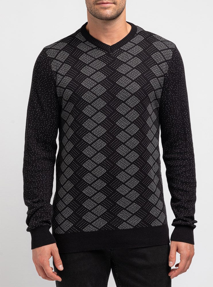 Men's v neck sweater