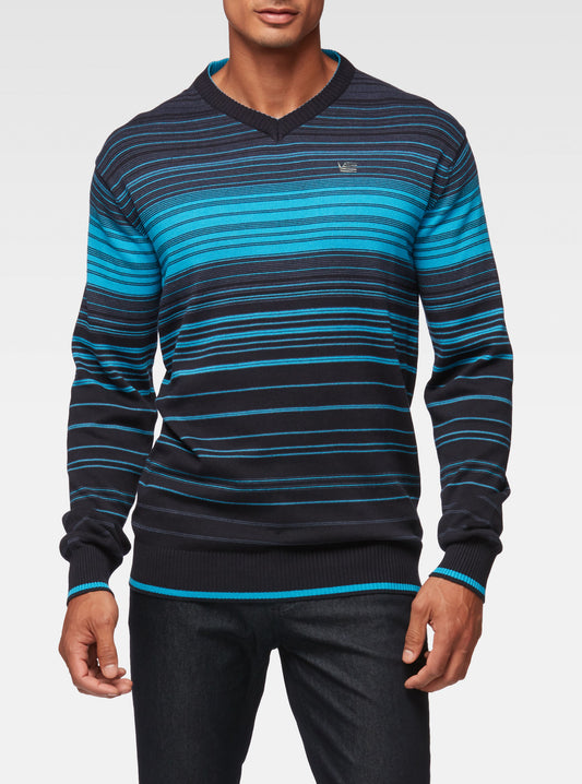 PULL-OVER À COL EN V POUR HOMMES