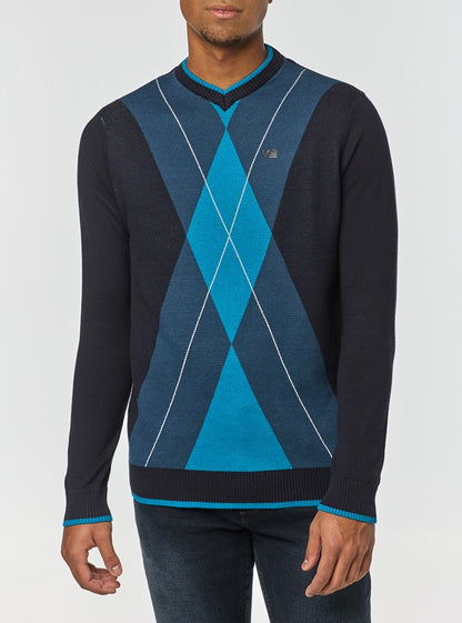 Men's v neck sweater