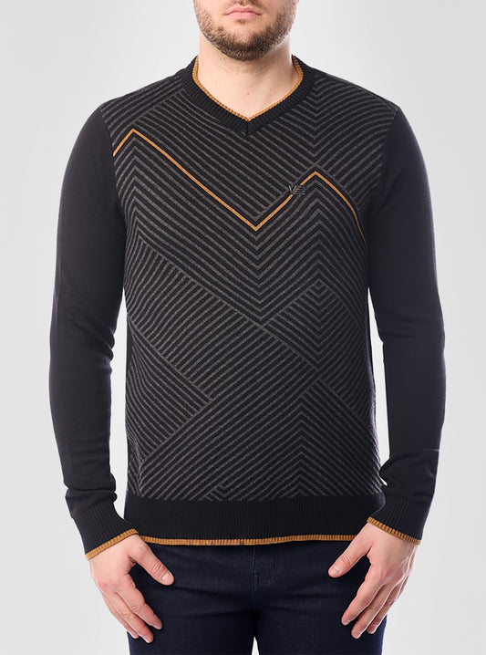 Men's v neck sweater
