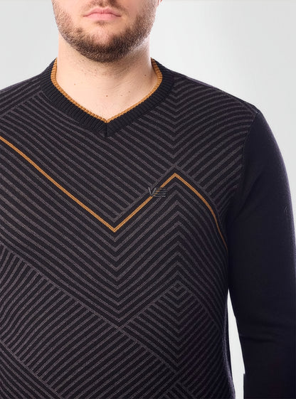 Men's v neck sweater