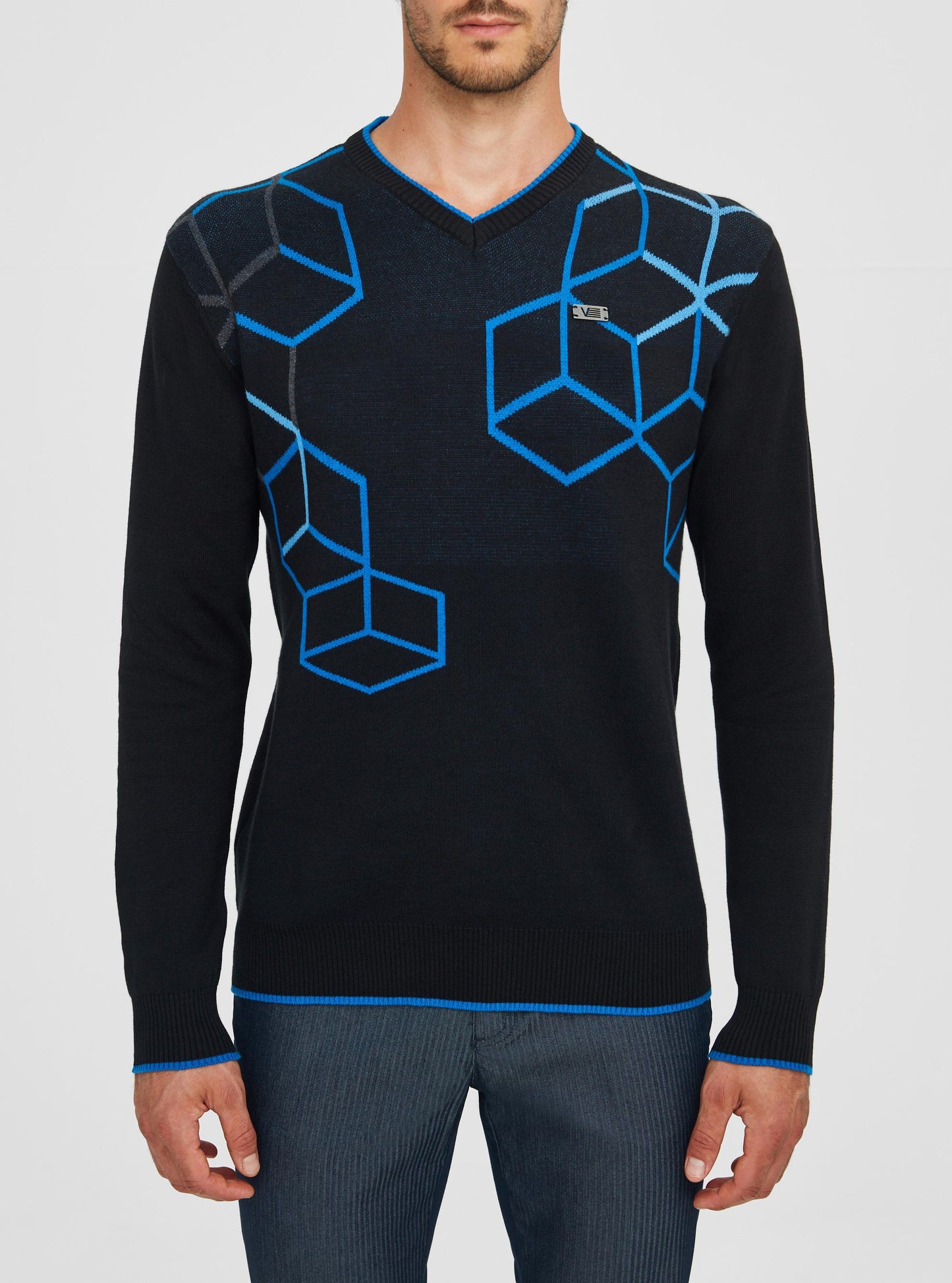 Men's v neck sweater