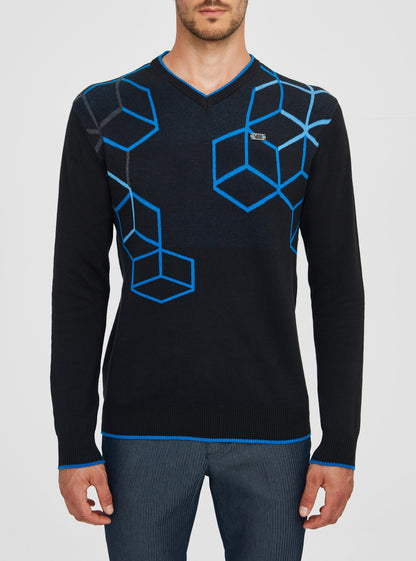 Men's v neck sweater
