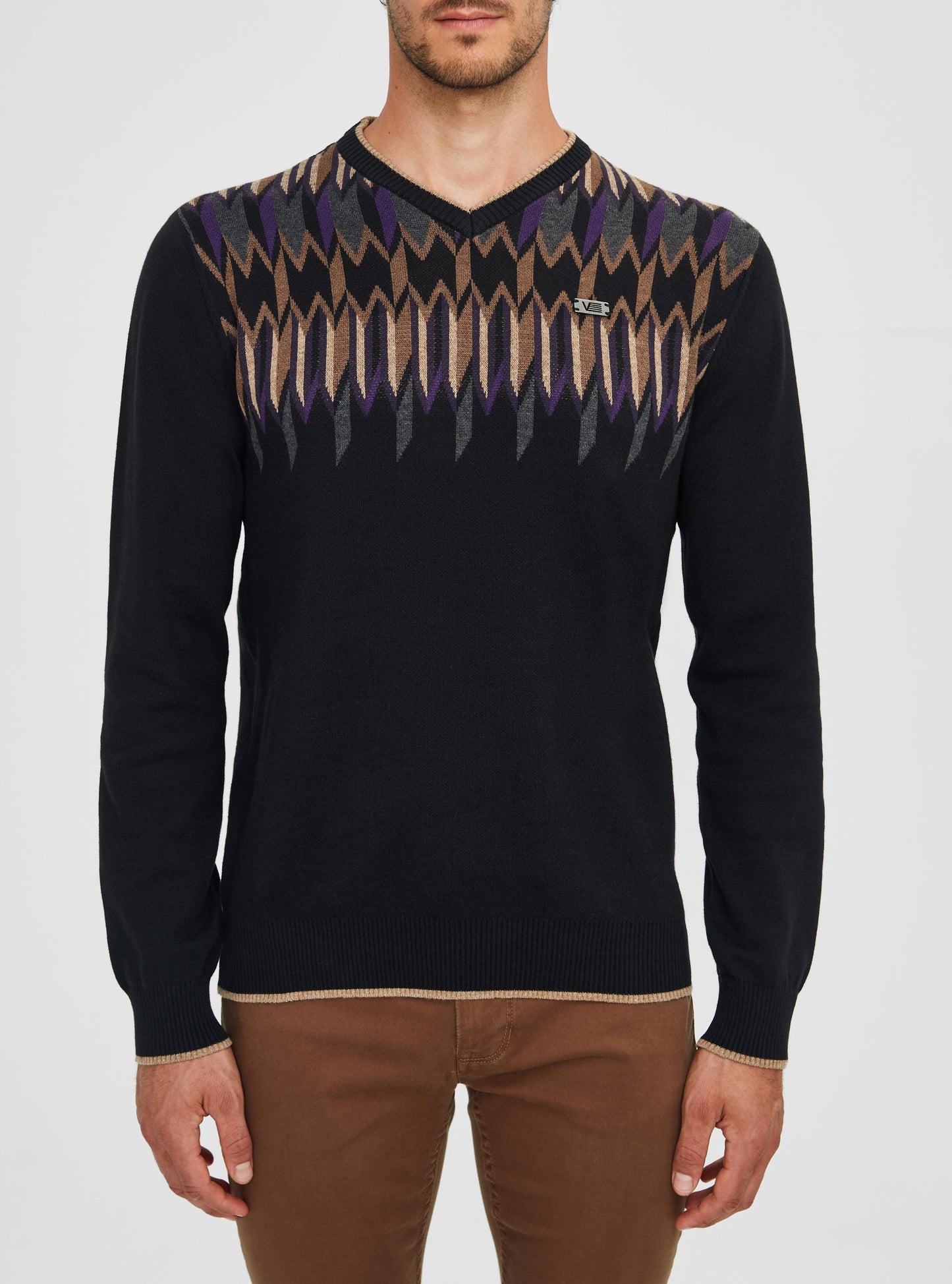 Men's v neck sweater