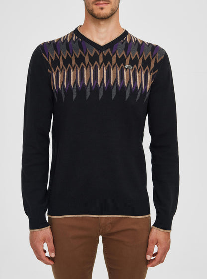 Men's v neck sweater