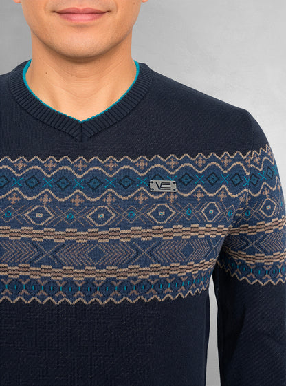 Men's v neck sweater