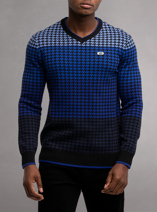 Chandail à col en V pour hommes