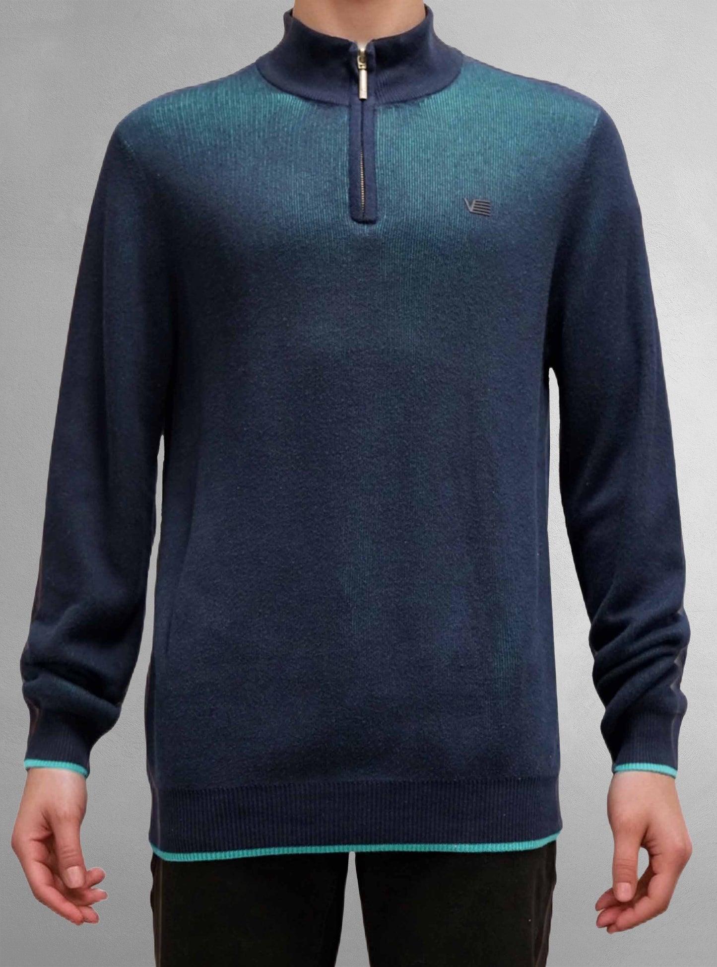 PULL-OVER À FERMETURE ÉCLAIR POUR HOMMES