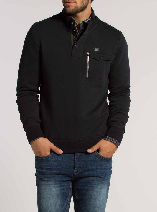 Pull à fermeture éclair pour hommes
