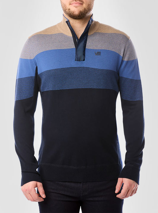 Pull à fermeture éclair pour hommes