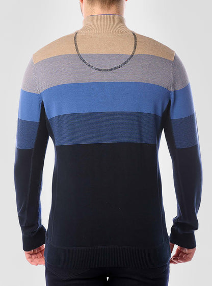 Men's mock zip sweater