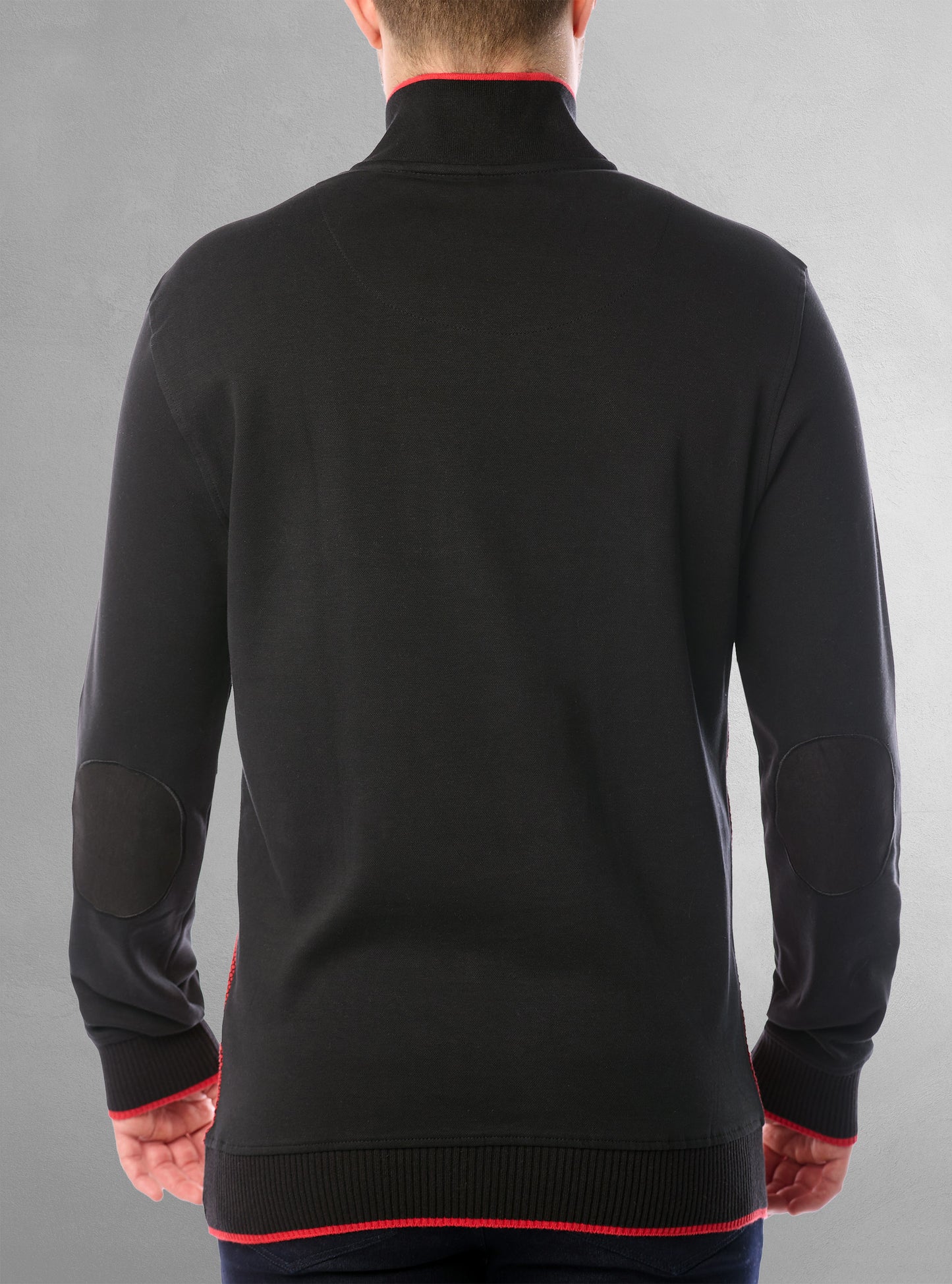 Men's mock zip sweater
