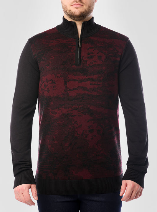 Pull à fermeture éclair pour hommes