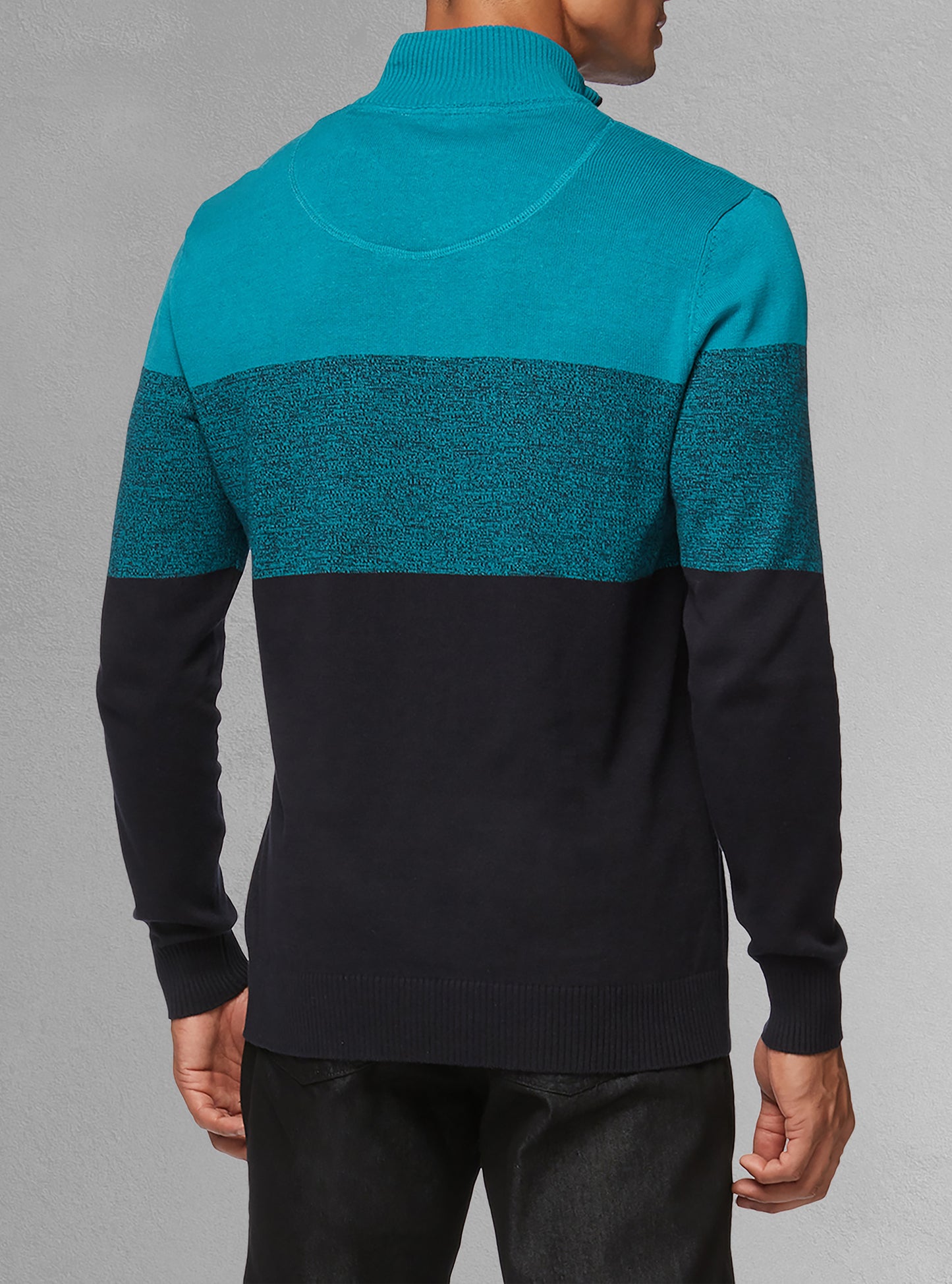 PULL-OVER À FERMETURE ÉCLAIR POUR HOMMES