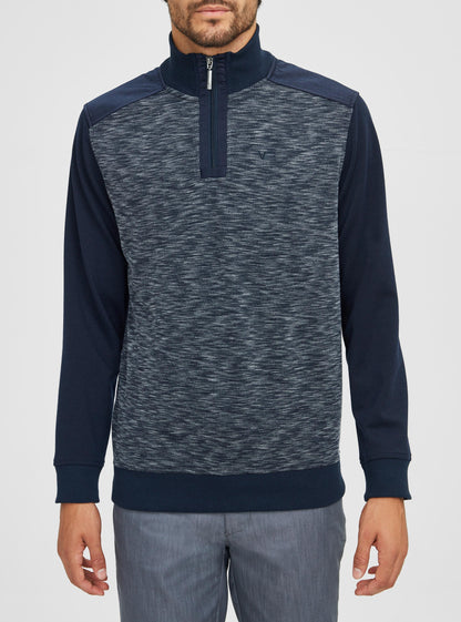Men's mock zip sweater