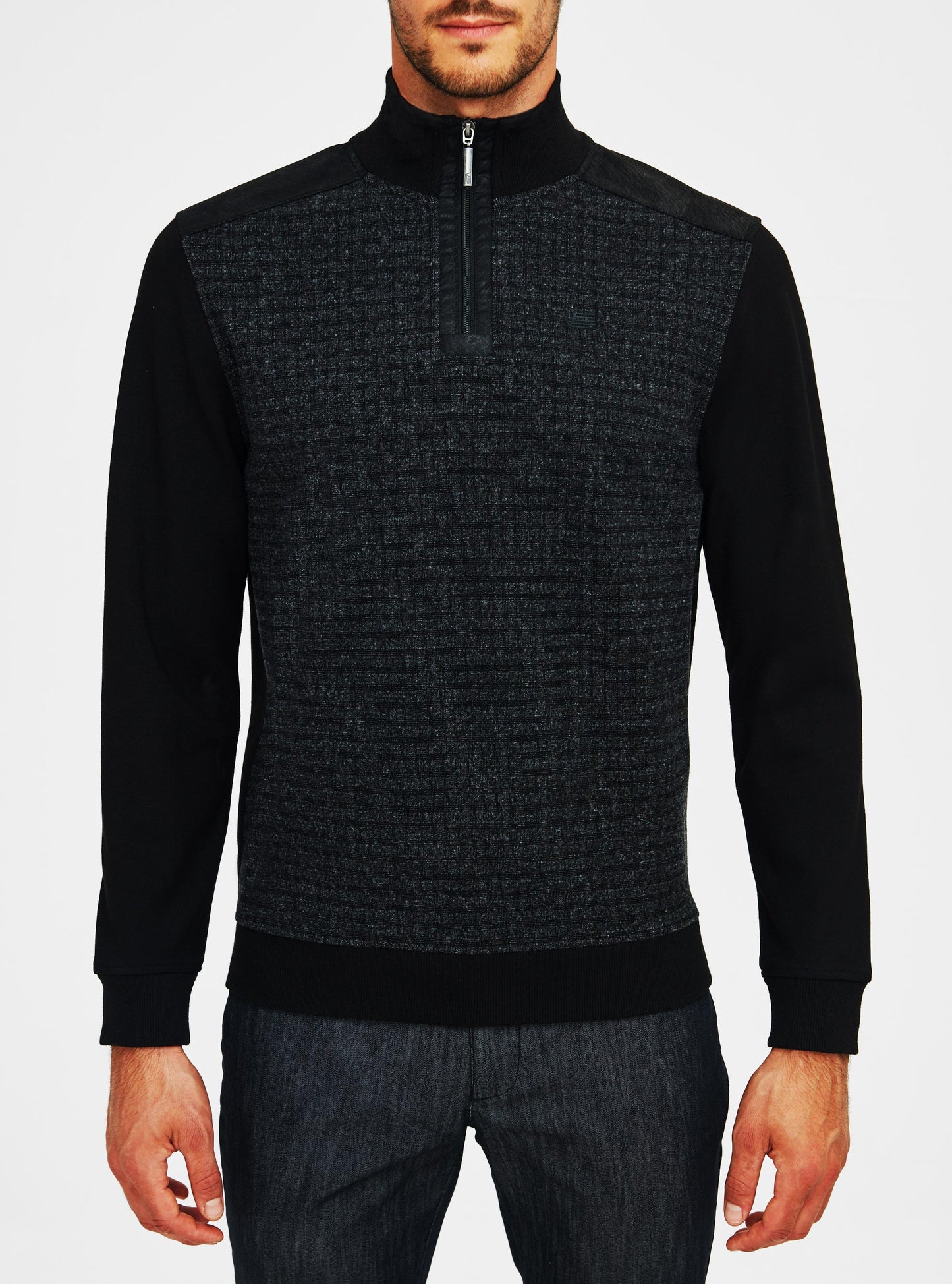 Pull à fermeture éclair pour hommes