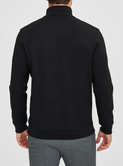 Men's mock zip top