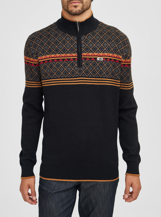 Pull à fermeture éclair pour hommes