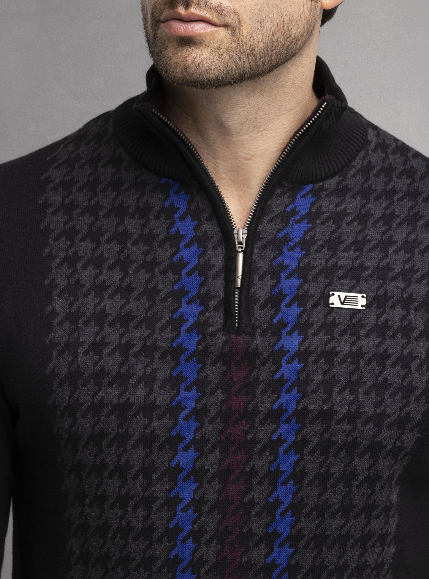 Pull à fermeture éclair pour hommes