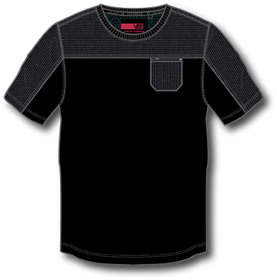 Men's crew neck short sleeve t-shirt