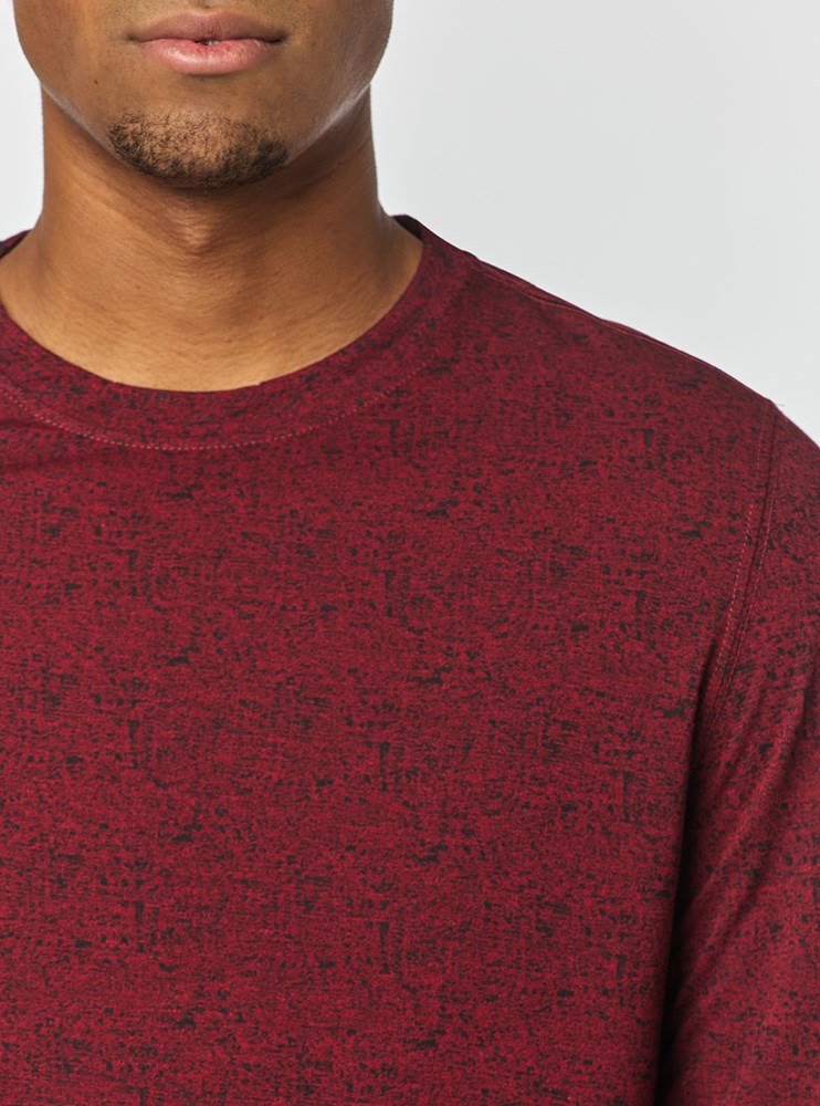 Men's crew neck long sleeve t-shirt