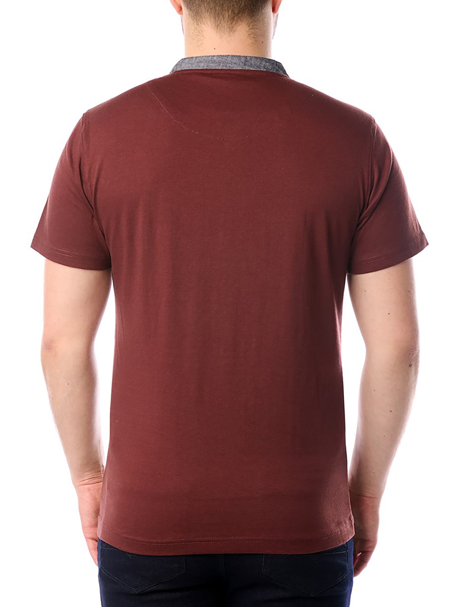 Men's v neck short sleeve t-shirt