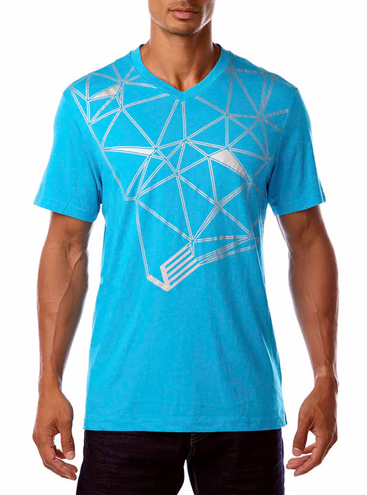 Men's v neck short sleeve t-shirt