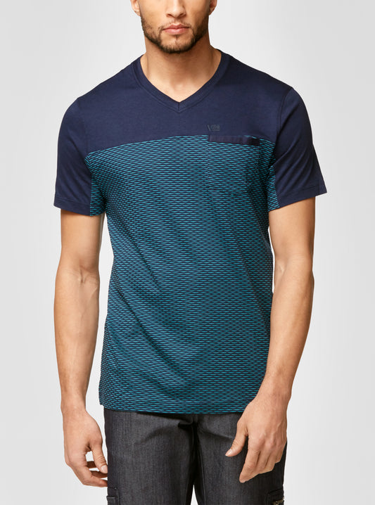 Men's v neck short sleeve t-shirt