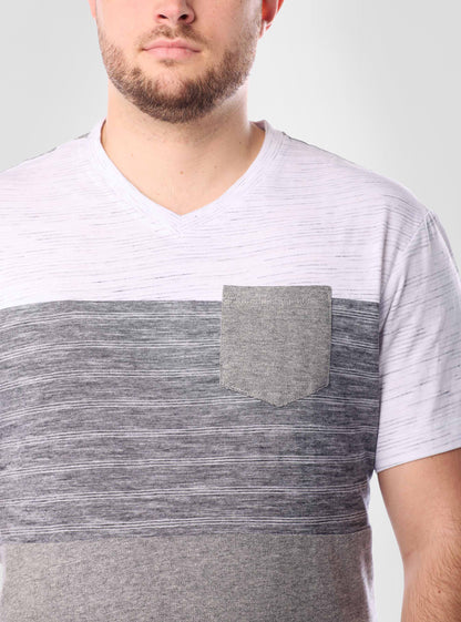Men's v neck short sleeve t-shirt