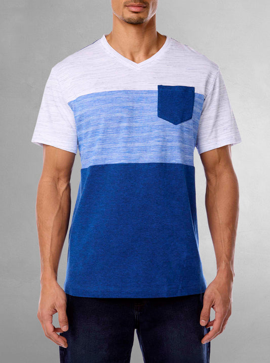 Men's v neck short sleeve t-shirt