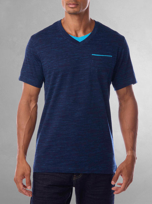 Men's v neck short sleeve t-shirt