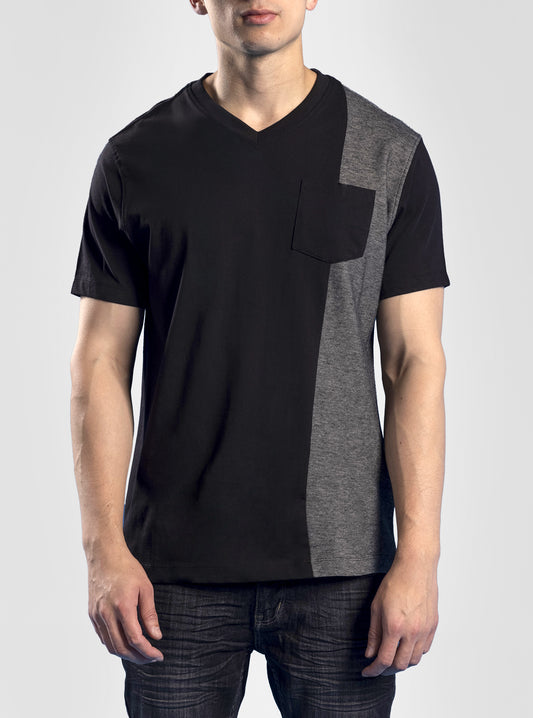 Men's v neck short sleeve t-shirt