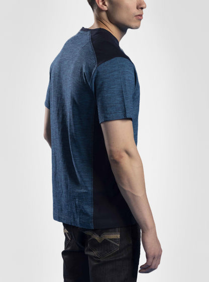 Men's v neck short sleeve t-shirt