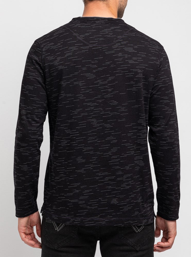Men's v neck long sleeve t-shirt