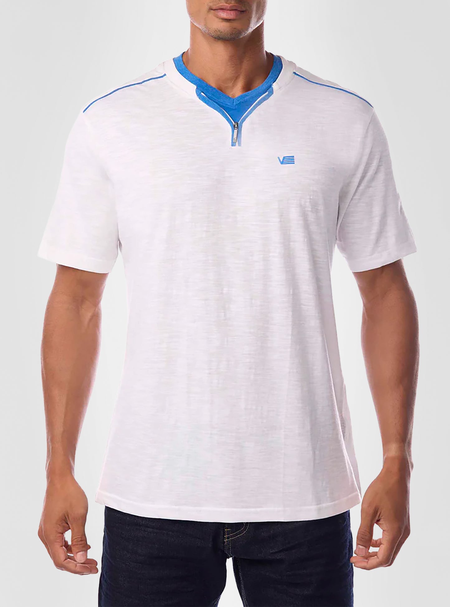 Men's henley short sleeve t-shirt