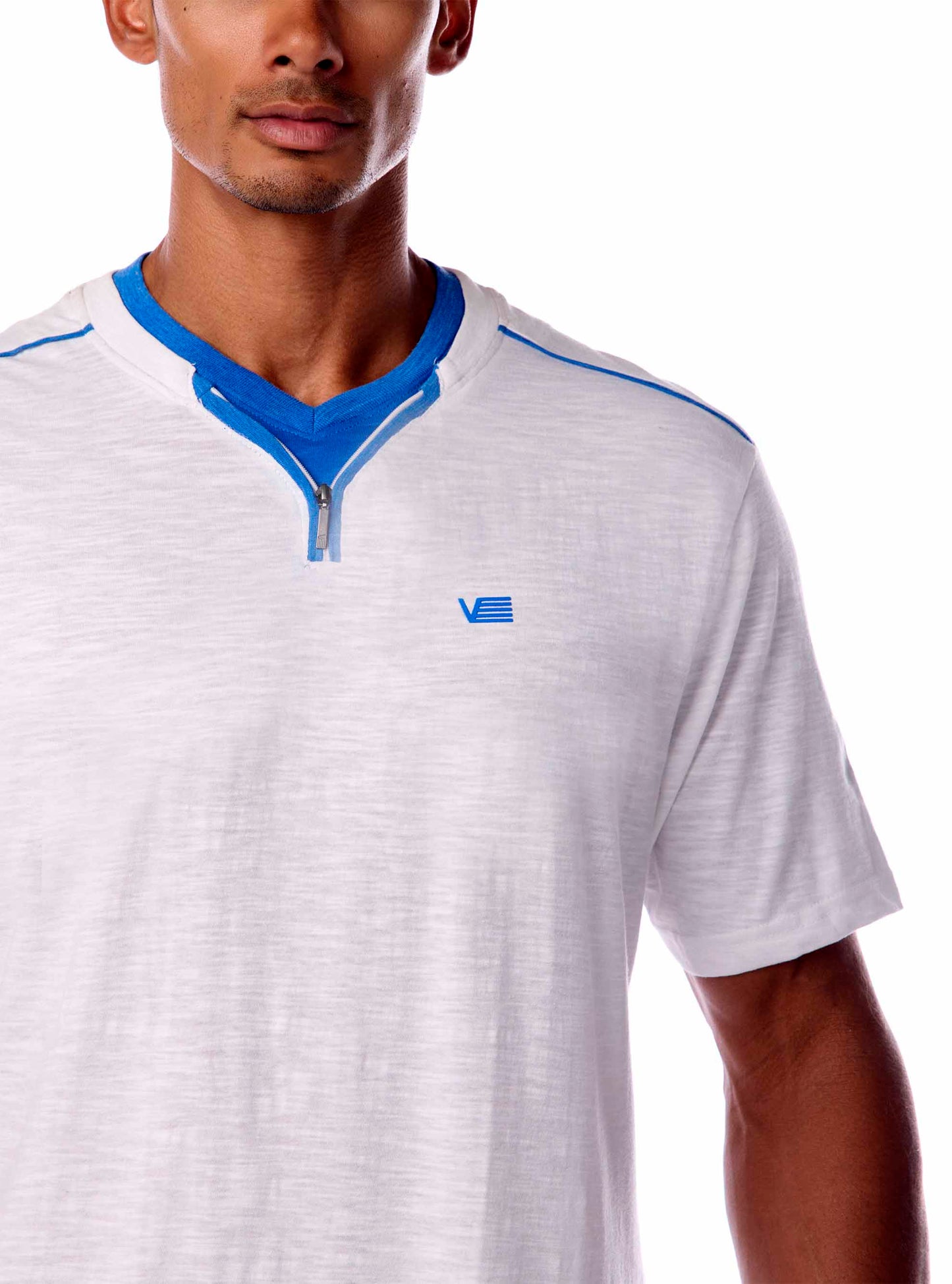 Men's henley short sleeve t-shirt