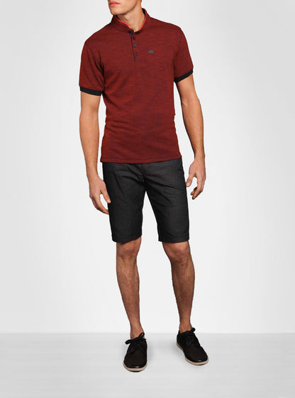 Men's henley short sleeve t-shirt