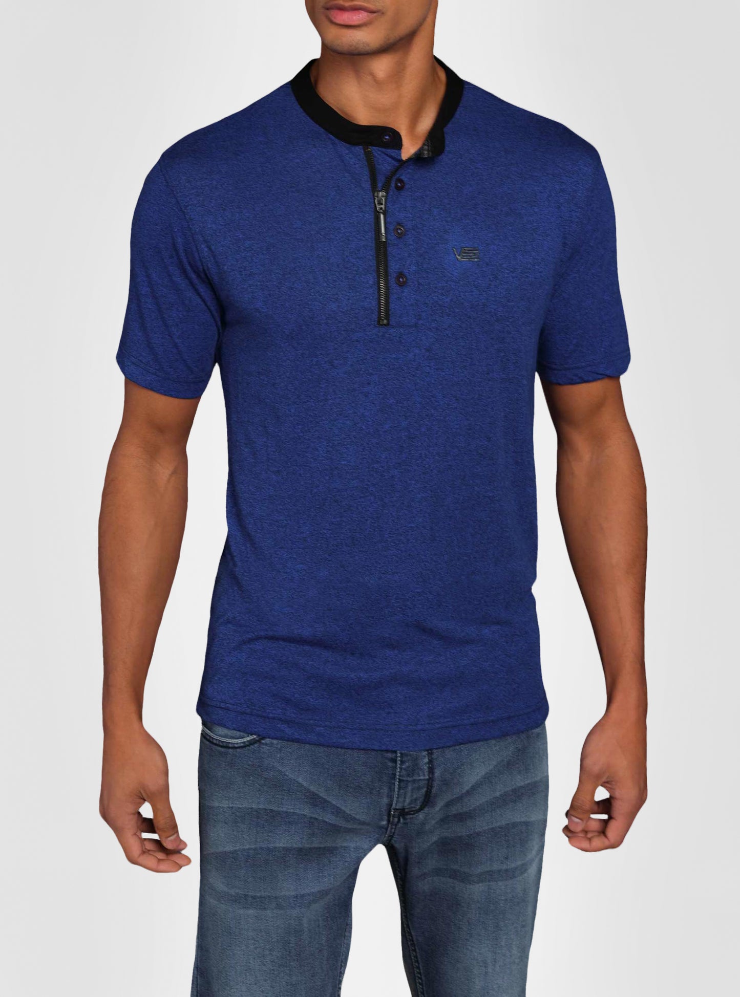 Men's henley short sleeve t-shirt