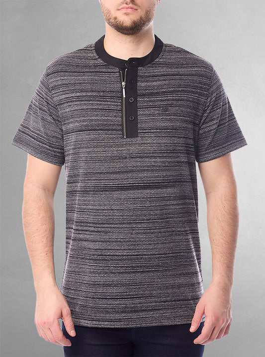 Men's henley short sleeve t-shirt