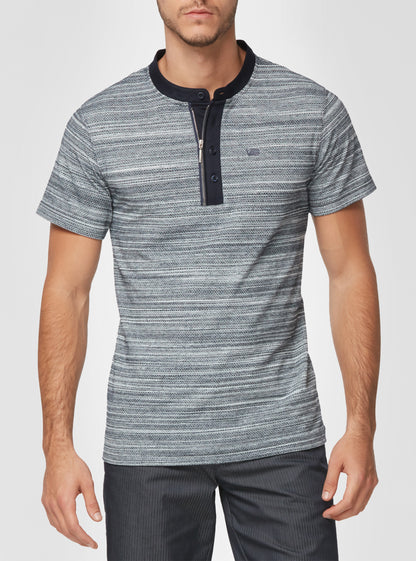 Men's henley short sleeve t-shirt