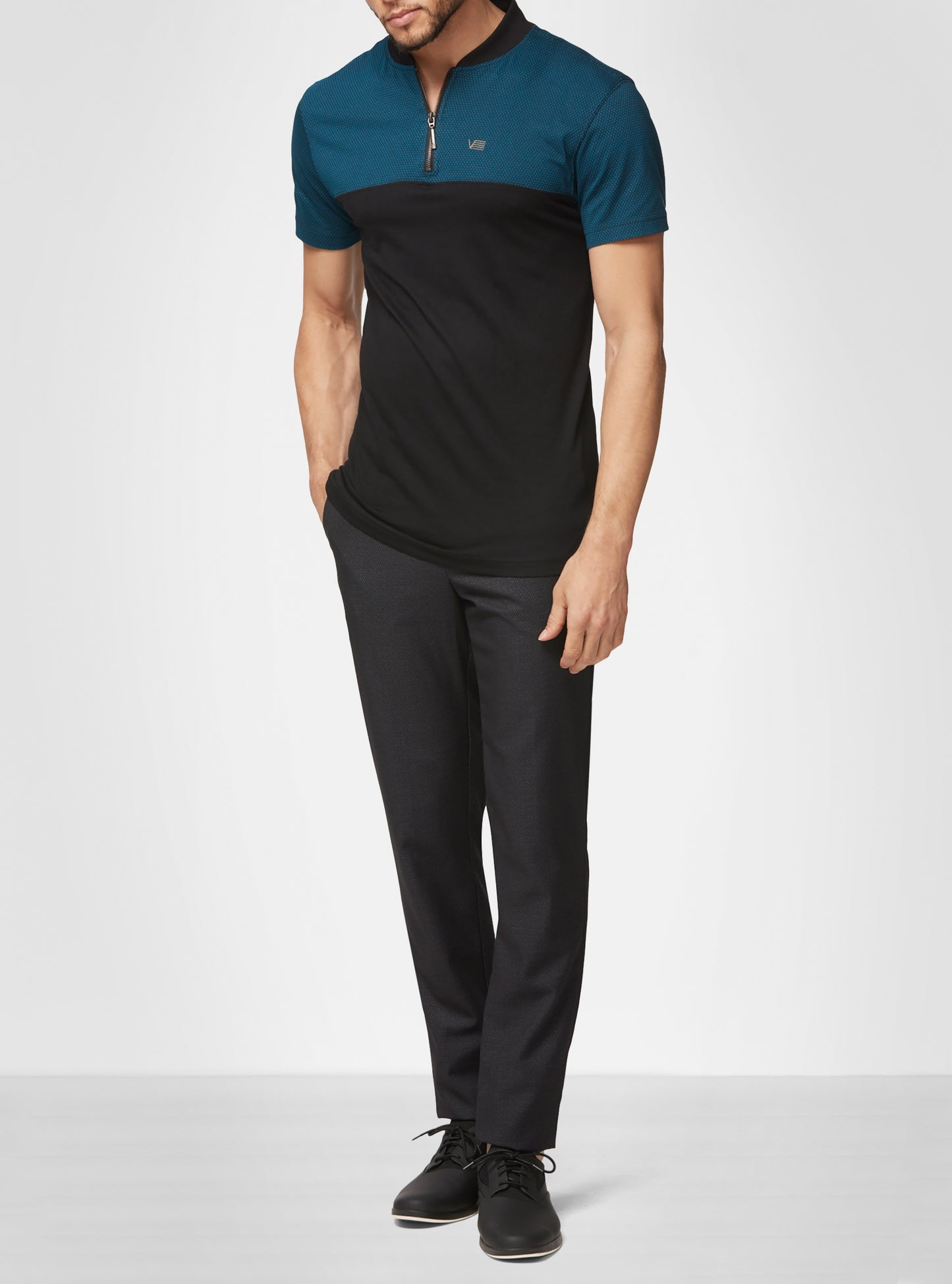 Men's henley short sleeve t-shirt