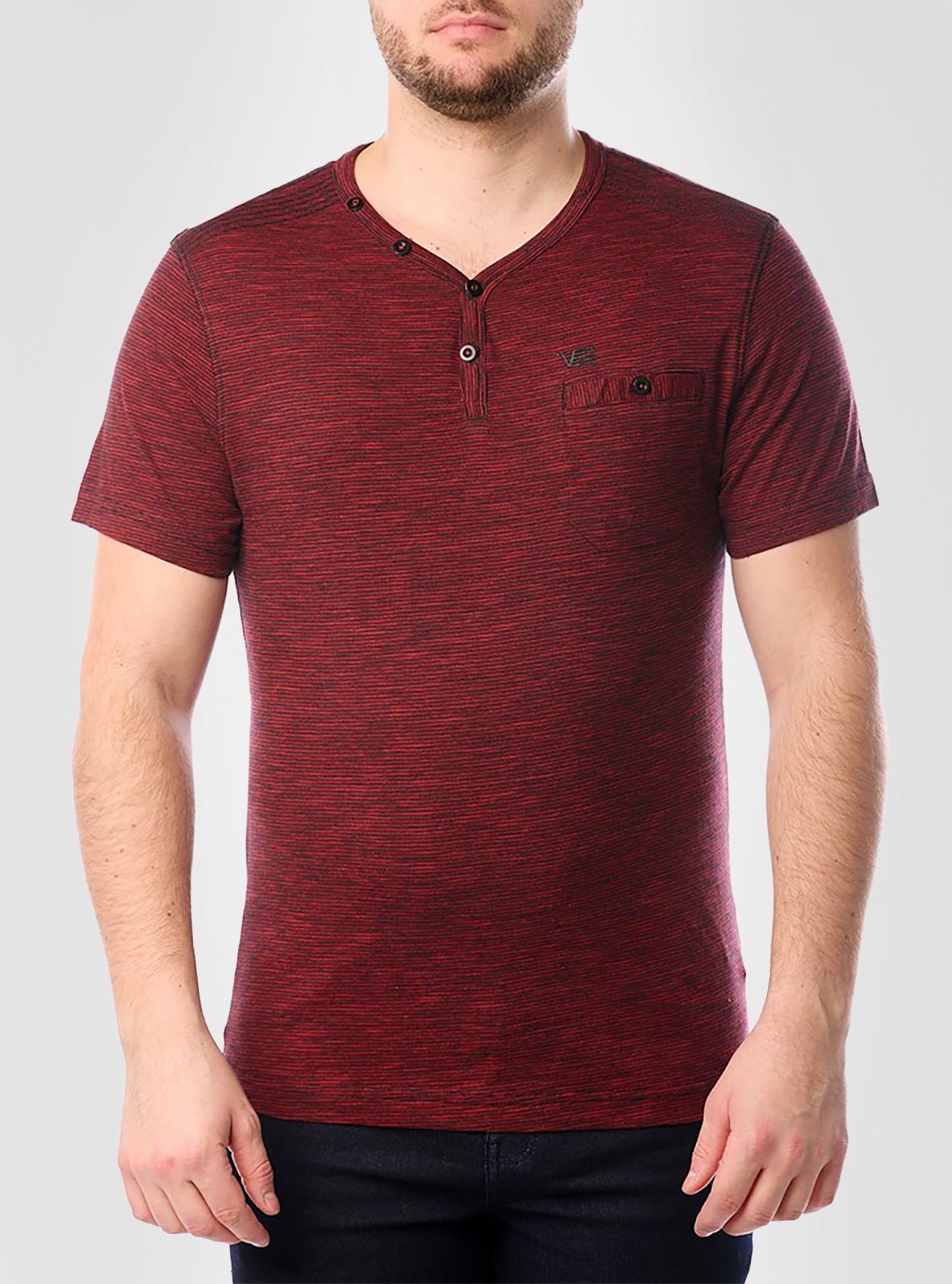 Men's v neck short sleeve t-shirt