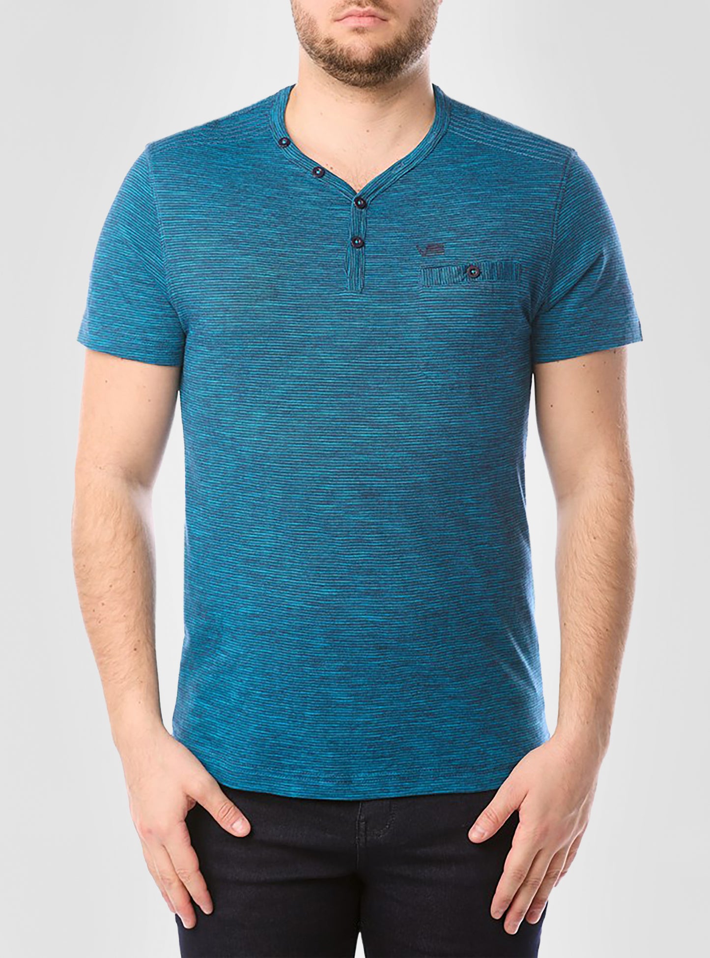 Men's v neck short sleeve t-shirt