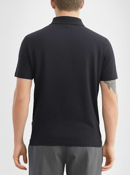 Men's short sleeve polo t-shirt